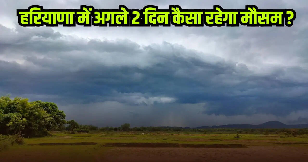 हरियाणा में अगले 2 दिन कैसा रहेगा मौसम, कहां- कहां होगी बारिश ?