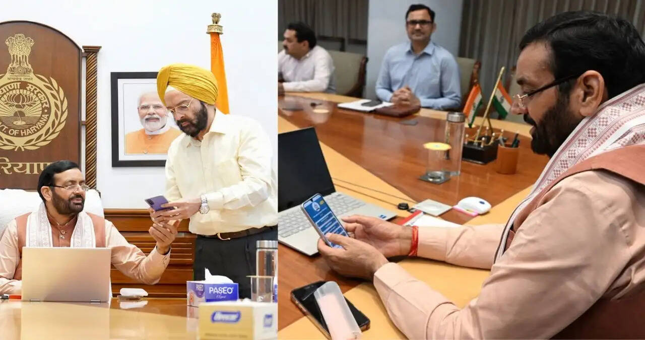 Haryana: मुख्यमंत्री ने किया &lsquo;सतर्क हरियाणा&rsquo; मोबाइल ऐप का शुभारंभ, अब एक टच में SV & ACB&nbsp;की हेल्पलाइन से जुड़ सकेंगे नागरिक