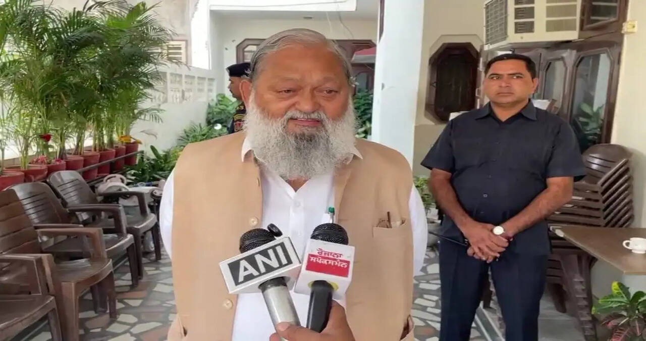 *Anil Vij Hits Back at Rahul Gandhi's Allegations, Says Congress Wants to Create Anarchy*