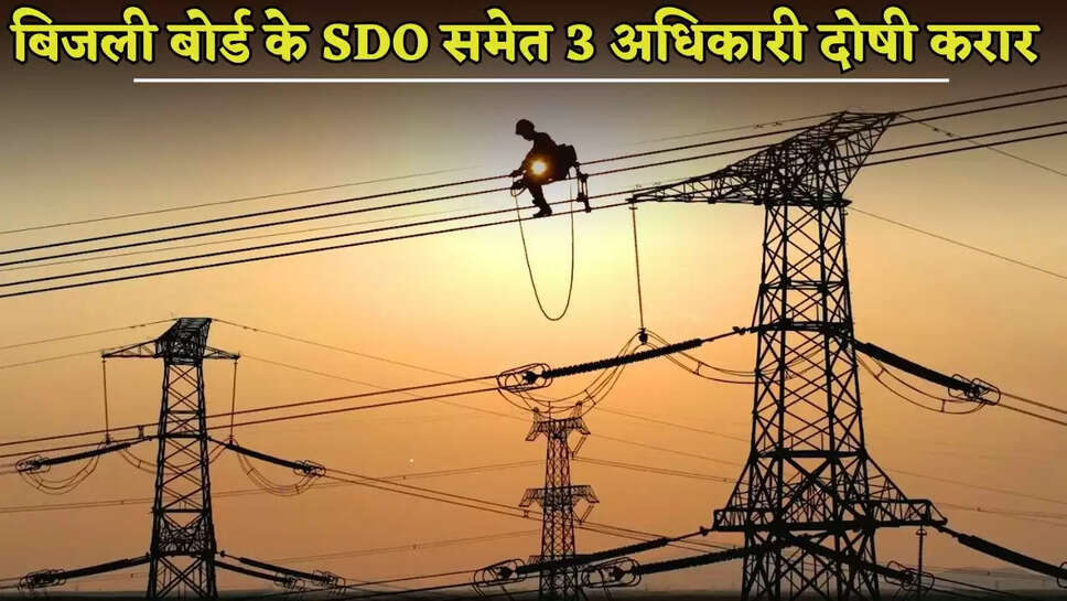 Three officials including SDO of Haryana Electricity Board found guilty