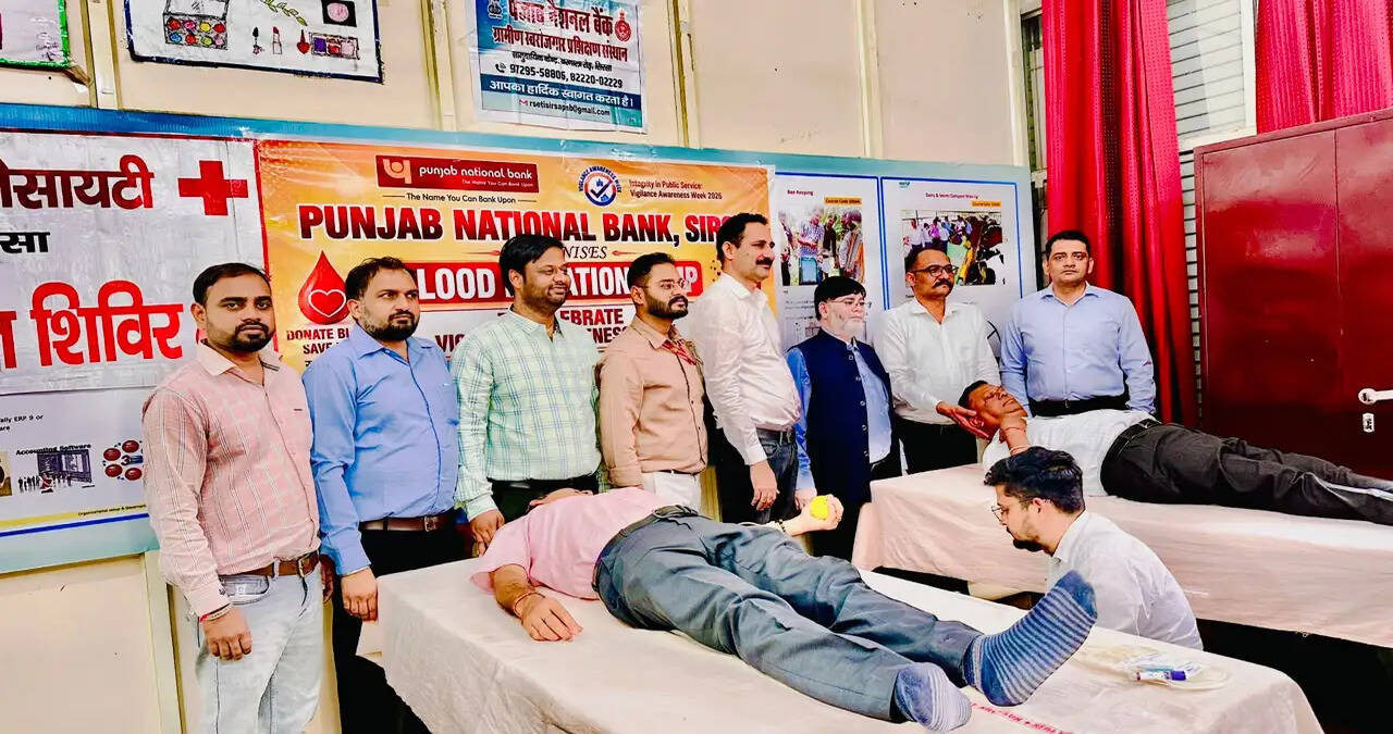 &nbsp;शिविर में 41 यूनिट रक्त एकत्रित