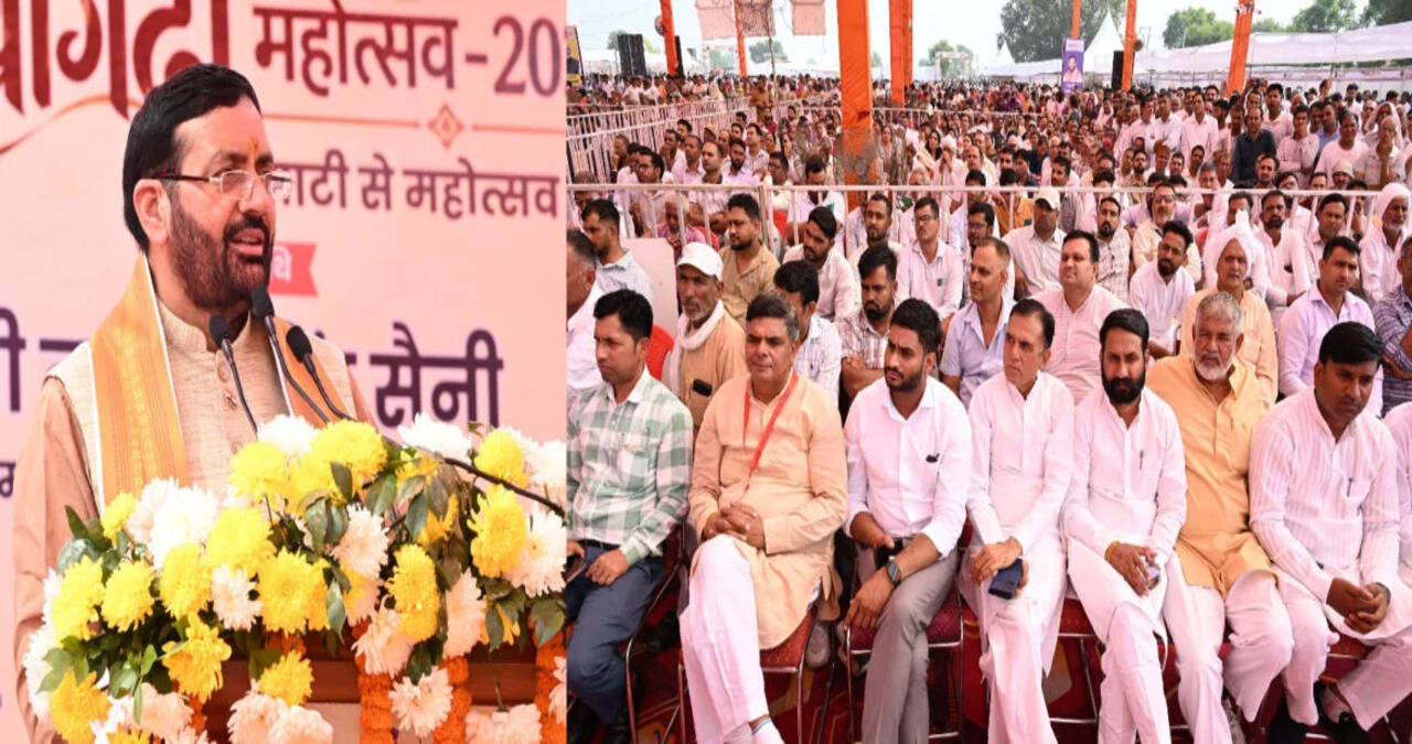 राखीगढ़ी ऐतिहासिक स्थल हजारों वर्ष पुरानी पहचान, आत्मीयता और स्वाभिमान का प्रतीक &mdash; मुख्यमंत्री नायब सिंह सैनी  &nbsp;