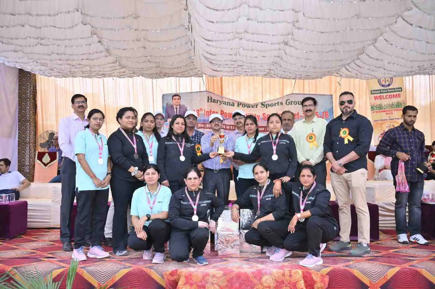 हरियाणा पावर स्पोर्टस ग्रुप की मेजबानी में सम्पन्न हुई तीन दिवसीय 13वीं इंटर पावर यूटीलिटी खेलकूद प्रतियोगिता