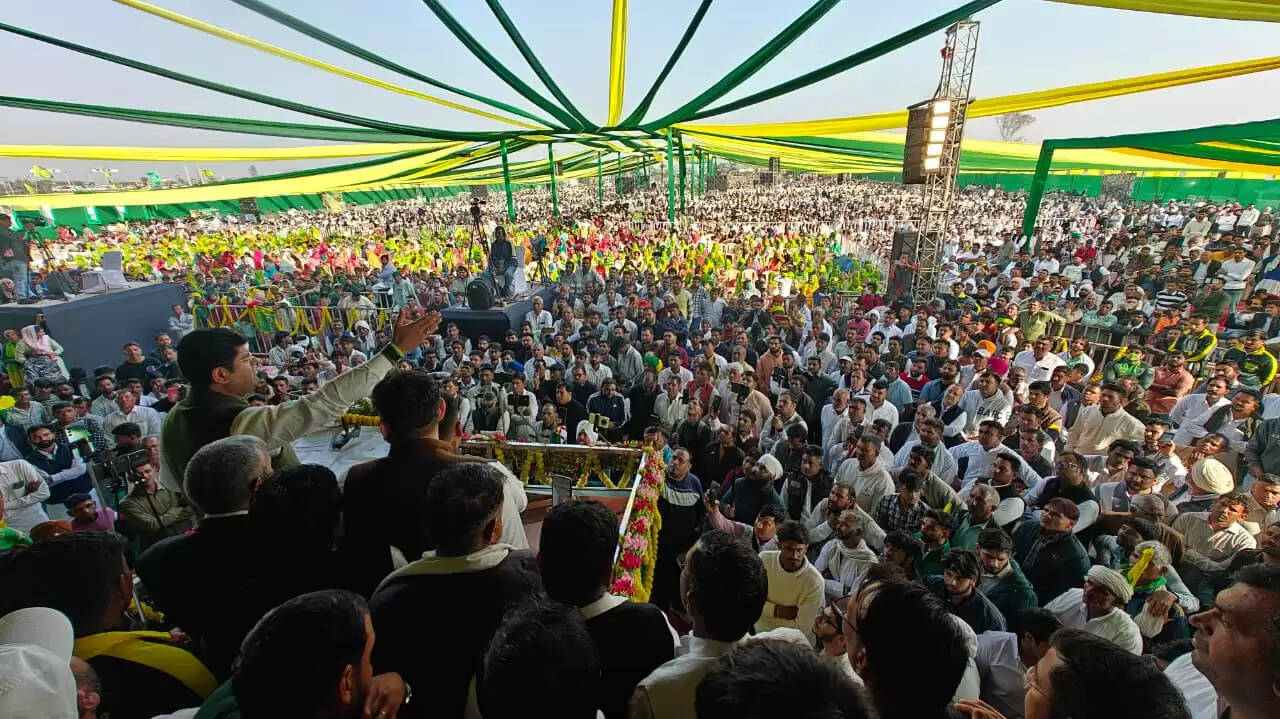 हरियाणा मेंं जेजेपी का शक्ति प्रदर्शन, भारी भीड़ जुटाकर दिखाई ताकत, सरकार पर बरसे दुष्यंत चौटाला54