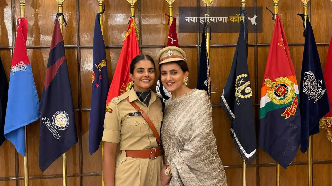 SVPNPA पासिंग-आउट परेड के दौरान IPS पूर्वा चौधरी हुई भावुक