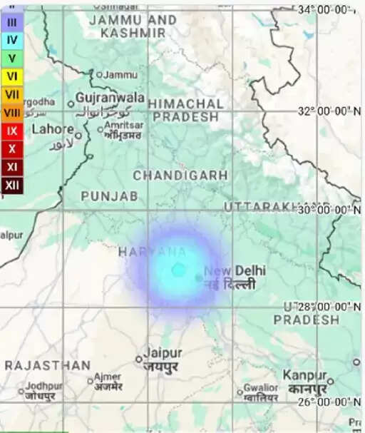 Haryana: हरियाणा के इन जिलों में भूकंप के झटके, रिक्टर पैमाने पर रही 3.3 तीव्रता