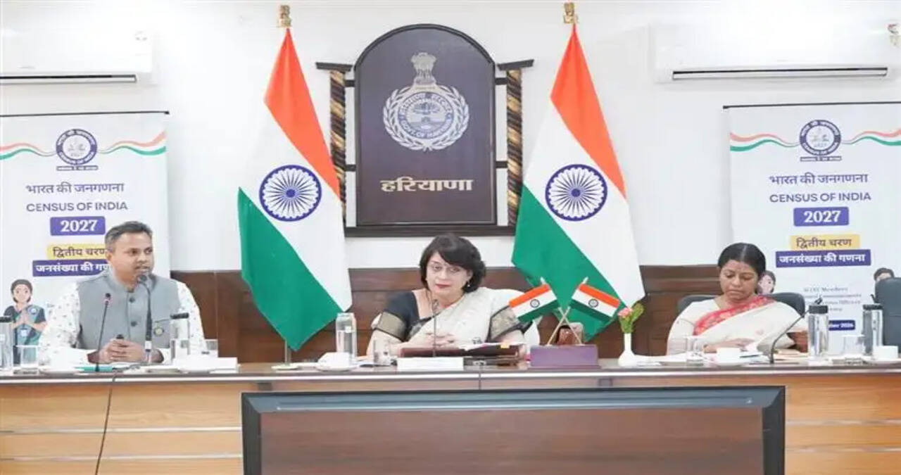 &nbsp;Haryana targets 100% coverage in Census 2027; 87,450 field personnel estimated for digital population count