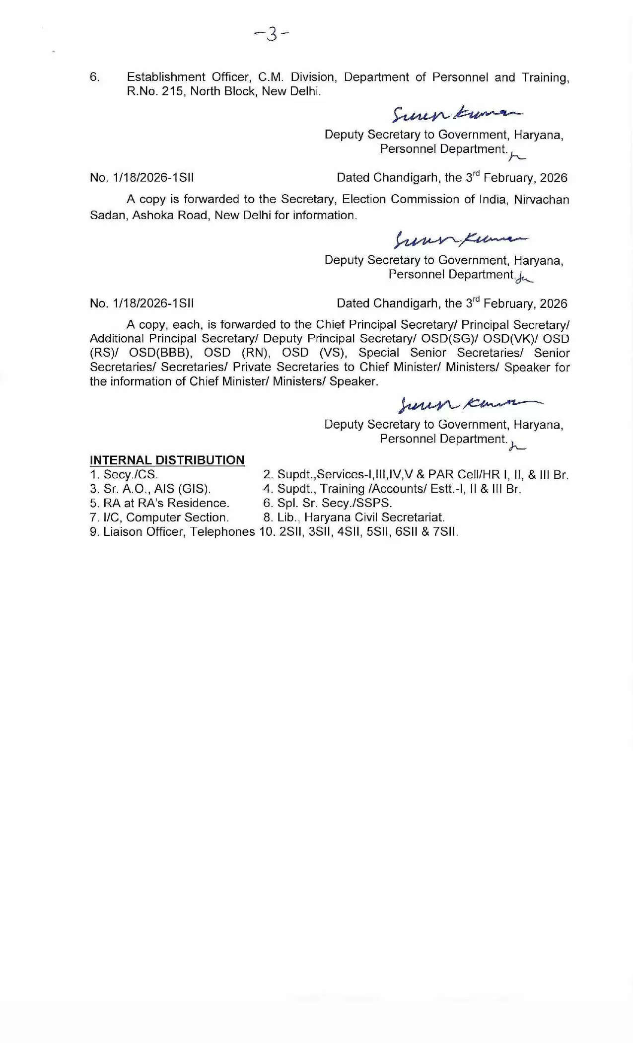 These IAS officers have been transferred in Haryana