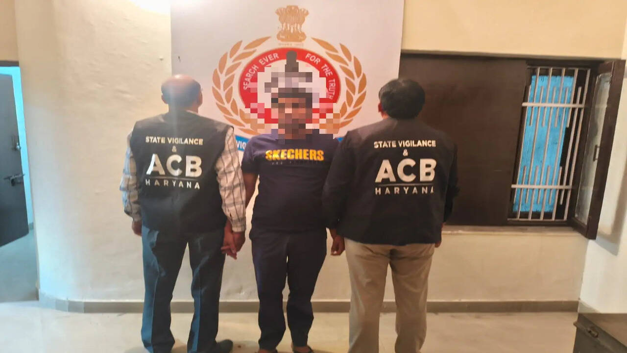 हरियाणा में रिश्वत लेने के मामले में पटवारी गिरफ्तार, एसीबी गुरुग्राम की बड़ी कार्रवाई