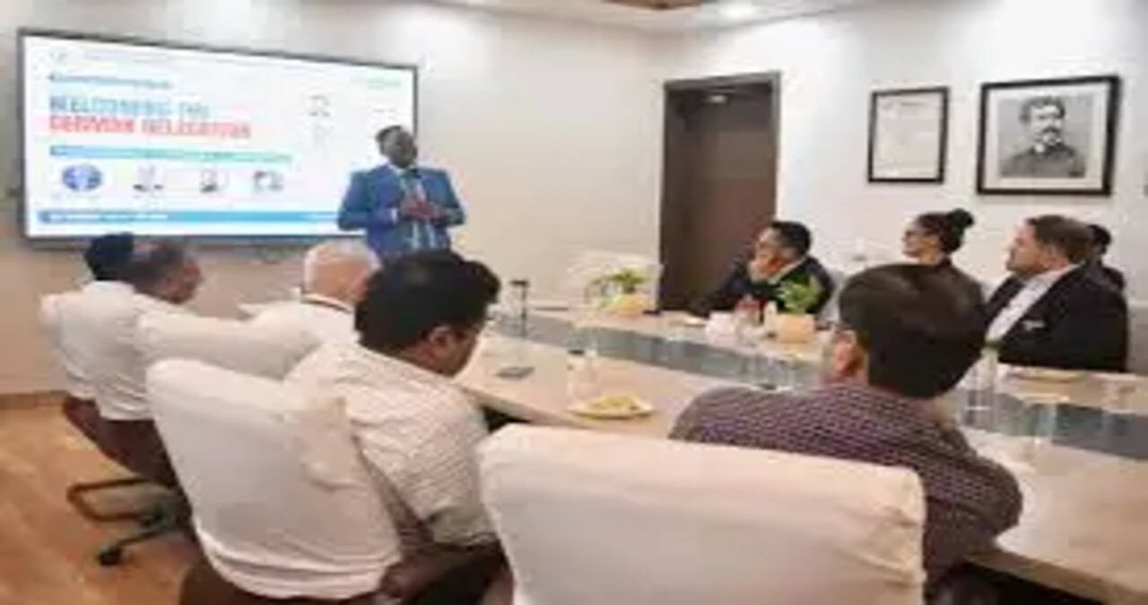 German Delegation Visits J.C. Bose University to Recruit Skilled Technicians