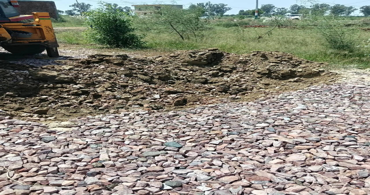 रोहतक के तीन गांवों में अवैध निर्माण पर चला बुलडोजर, 6.5 एकड़ जमीन से निर्माण और सड़क नेटवर्क ध्वस्त