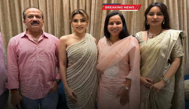  Nikki Tamboli graced the Janmashtami event of Nirmala Shubham Naval Foundation in Pune