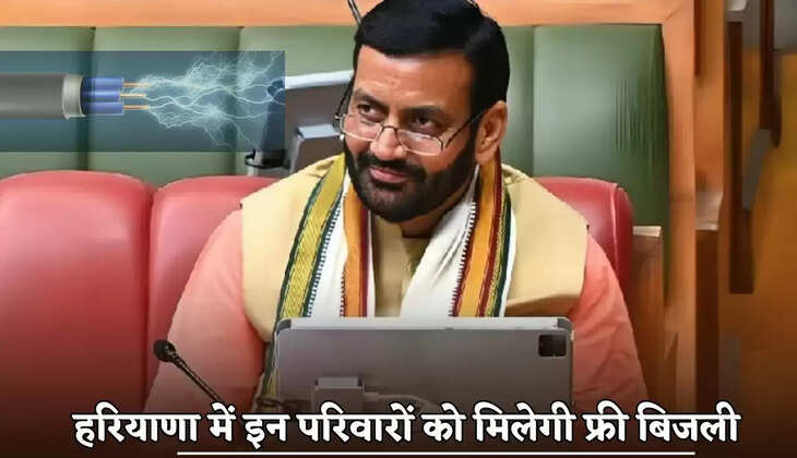 These families will get free electricity in Haryana