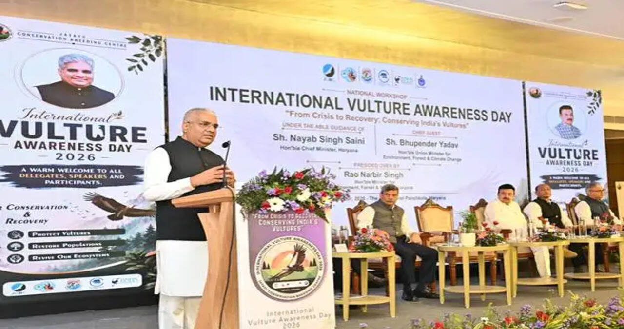 Union Environment Minister leads International Vulture Awareness Day 2026 celebrations