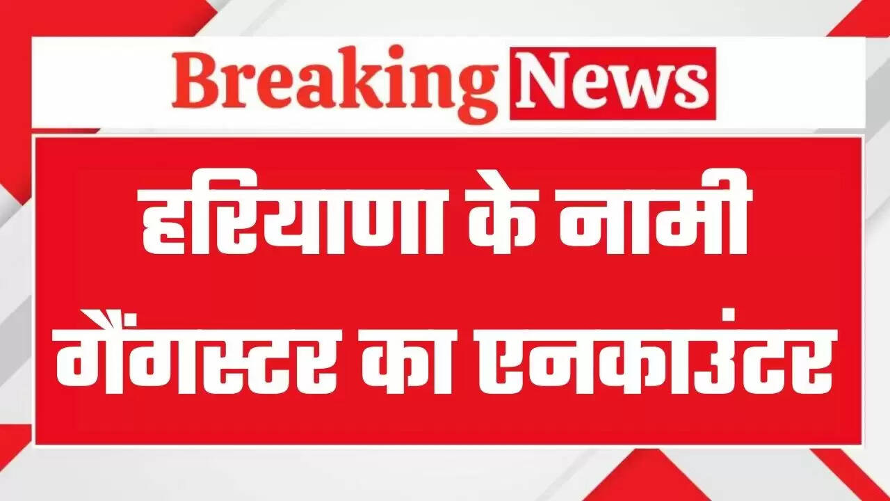 Haryana News: हरियाणा के नामी गैंगस्टर का हिसार में एनकाउंटर, 35 से ज्यादा केस हैं दर्ज