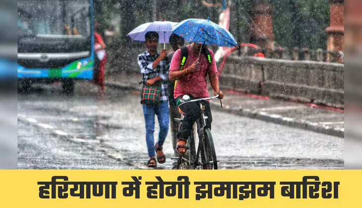 Haryana Rain Alert: हरियाणा के जींद समेत 7 जिलों में होगी झमाझम बारिश, देखें मौसम विभाग का अलर्ट