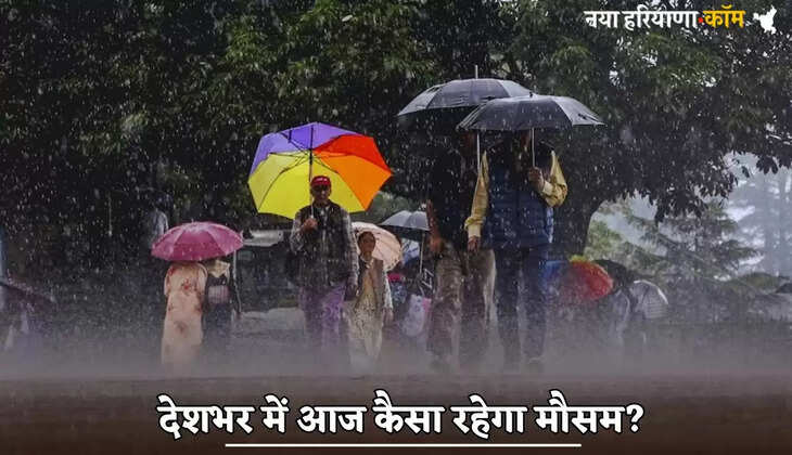 How will the weather be across the country today?