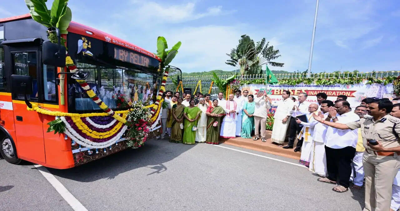 Reliance Foundation Presents 25 Electric Buses to TTD,&nbsp;major temple festivals expected to draw a large number of pilgrims to Tirumala