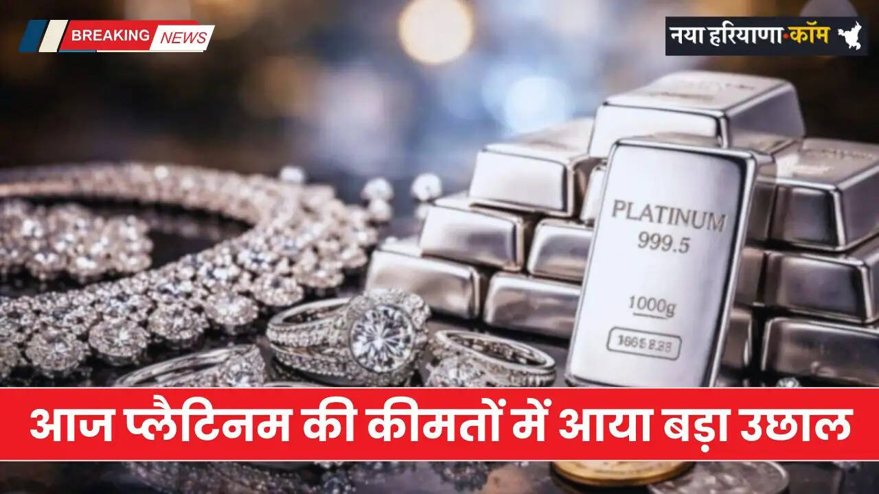 Platinum Price Today: आज प्लैटिनम की कीमतों में आया बड़ा उछाल, देखें सभी शहरों के भाव&nbsp;&nbsp;