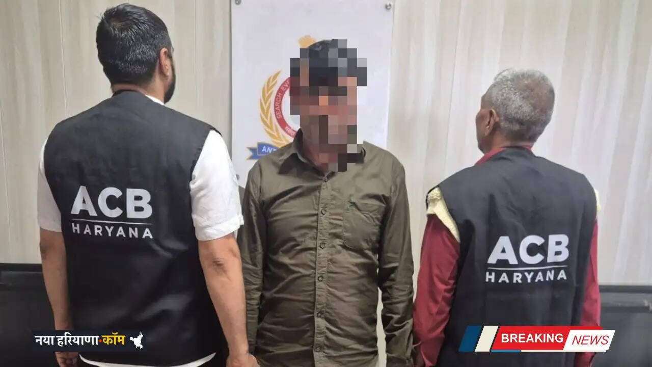 Haryana: हरियाणा में भ्रष्टाचार पर बड़ी&nbsp;कार्रवाई, इन्तकाल मंजूरी के बदले रिश्वत लेते हल्का पटवारी गिरफ्तार