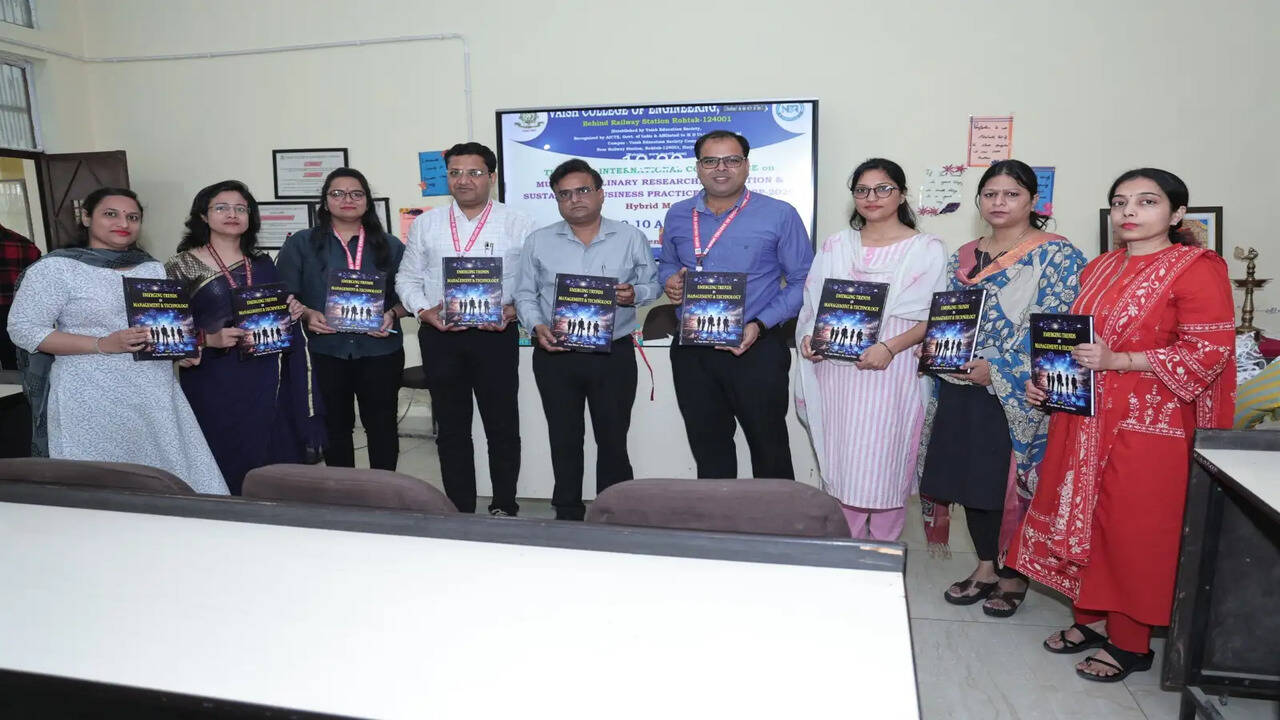 वैश्य कॉलेज ऑफ इंजीनियरिंग, रोहतक में अंतर्राष्ट्रीय सम्मेलन का सफल एवं भव्य आयोजन