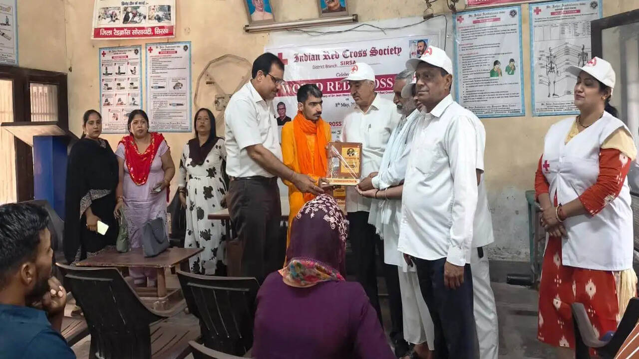 विश्व रेडक्रॉस दिवस पर कार्यक्रमों का आयोजन