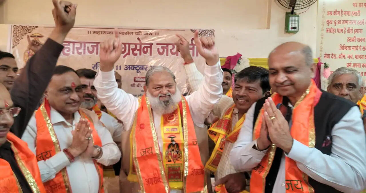 महाराजा अग्रसेन महान शासक, समाजशास्त्री और अर्थशास्त्री थे, उन्होंने समाज सेवा, पारदर्शी व्यापार, सबका साथ व सबका विकास का संदेश दिया : अनिल विज