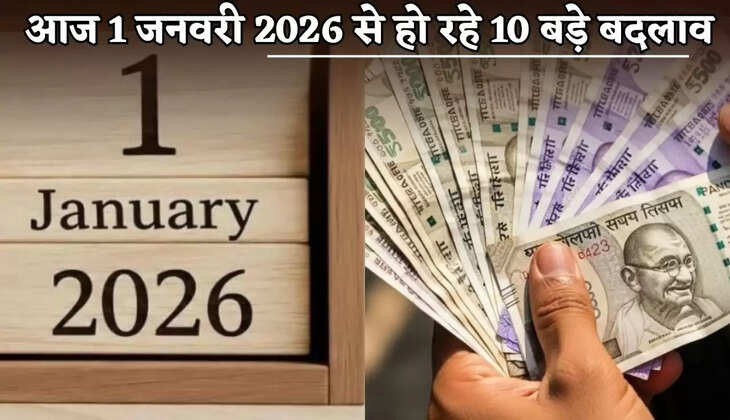 Here are 10 major changes happening today, January 1, 2026.