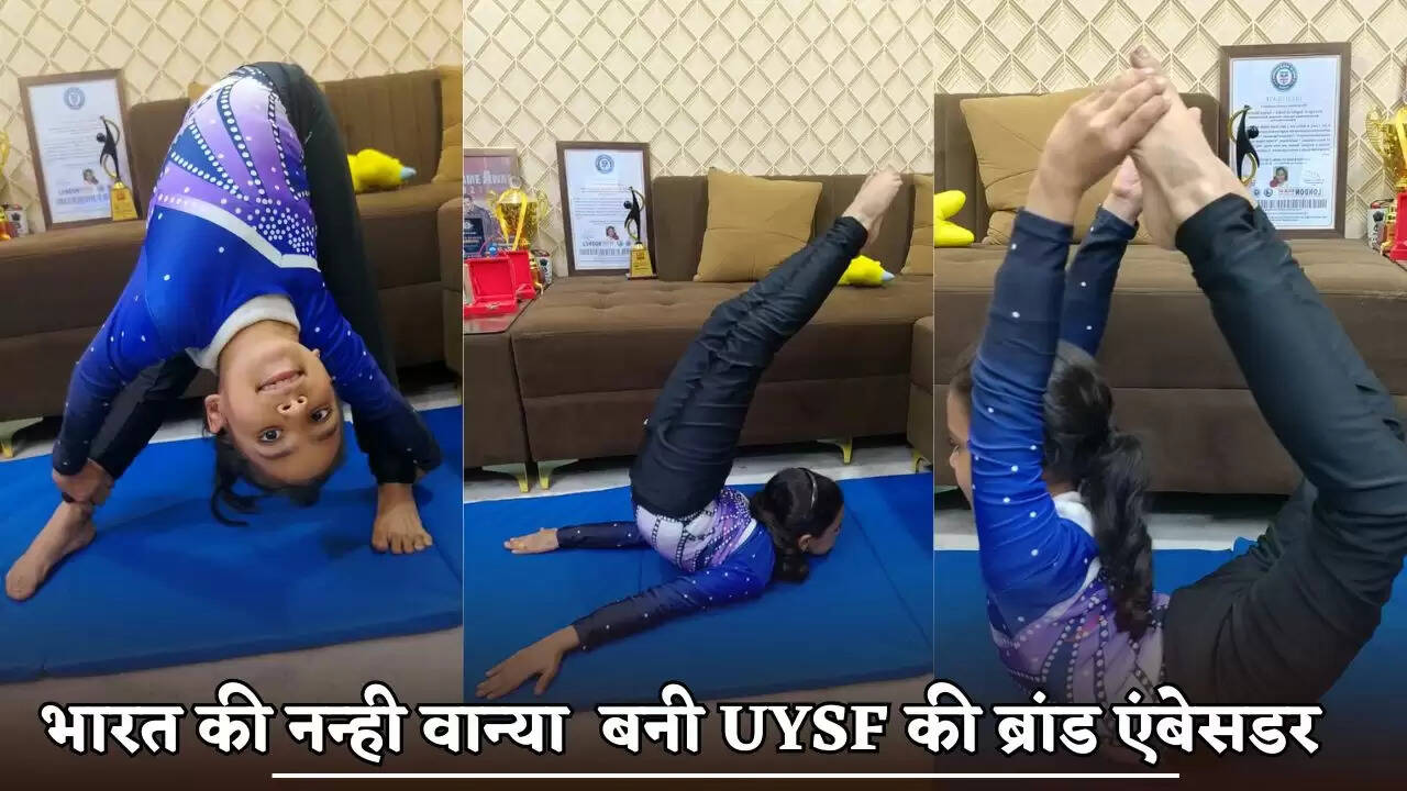 India's young Vanya becomes the brand ambassador of UYSF.