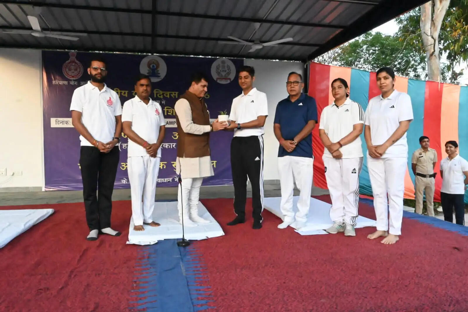 अंतरराष्ट्रीय योग दिवस– 2026 : पंजाब एवं हरियाणा के इकाई लाइन परिसर में एक भव्य एवं विशेष योग शिविर का आयोजन