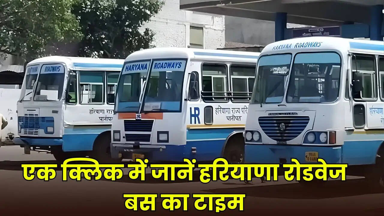 haryana roadwys bus timing