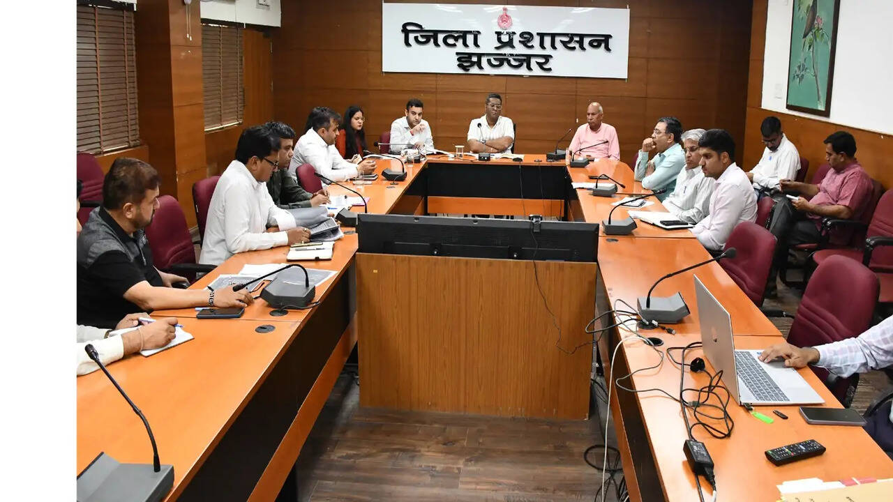 झज्जर,बहादुरगढ़ और बेरी शहरों के सौंदर्यकरण को लेकर समन्वय से कार्य करें अधिकारी &nbsp;: डीसी