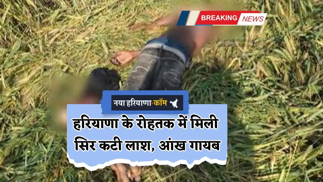 Haryana: हरियाणा के रोहतक में मिली सिर कटी लाश; आंख गायब, कमर पर कट के निशान