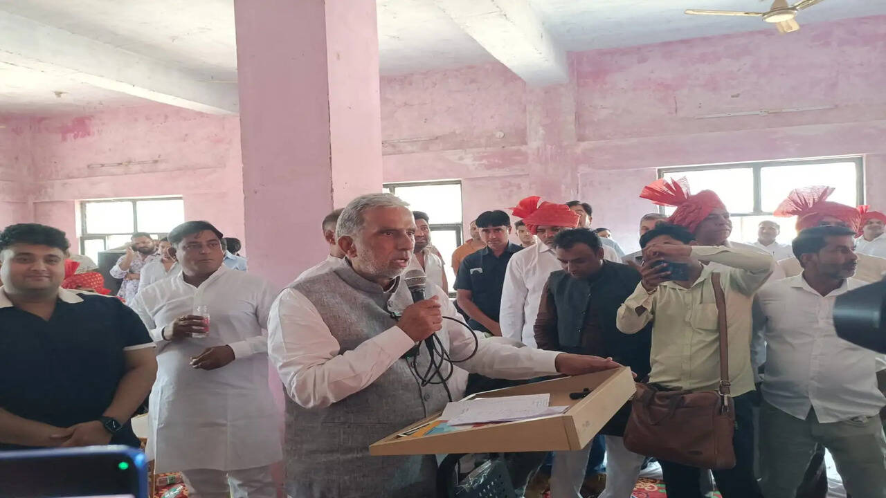 हमारी सरकार में किसानों की मर्ज़ी के बगैर कोई नहीं लेगा उनकी एक इंच जमीन: कृष्ण पाल गुर्जर