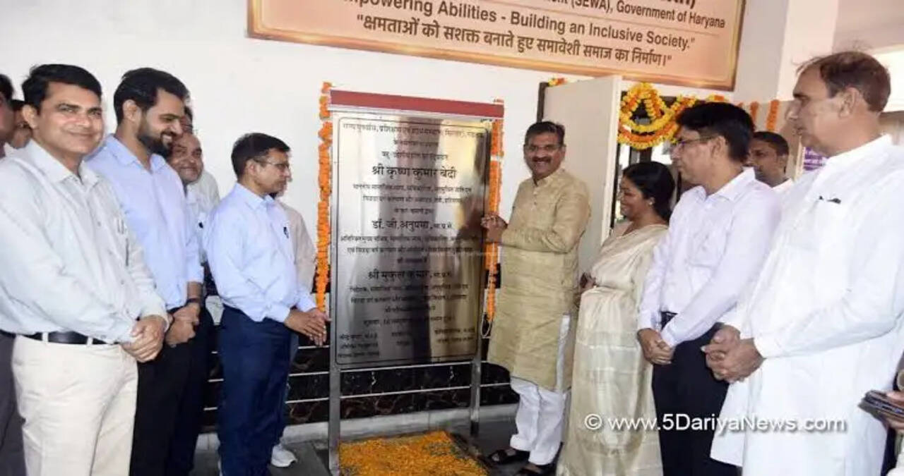 Minister Krishan Kumar Bedi inaugurates renovated multipurpose hall at SIRTAR in Rohtak