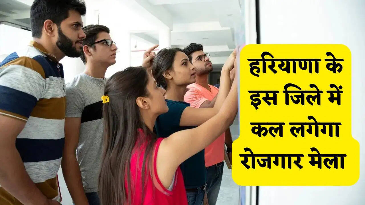 हरियाणा के इस जिले में कल लगेगा रोजगार मेला, नामी कंपनियों में मिलेगी सीधी नौकरी&nbsp;