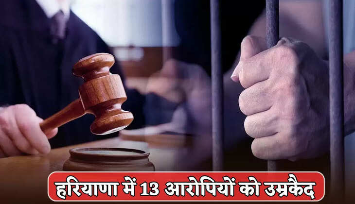 Life imprisonment to 13 accused in Haryana