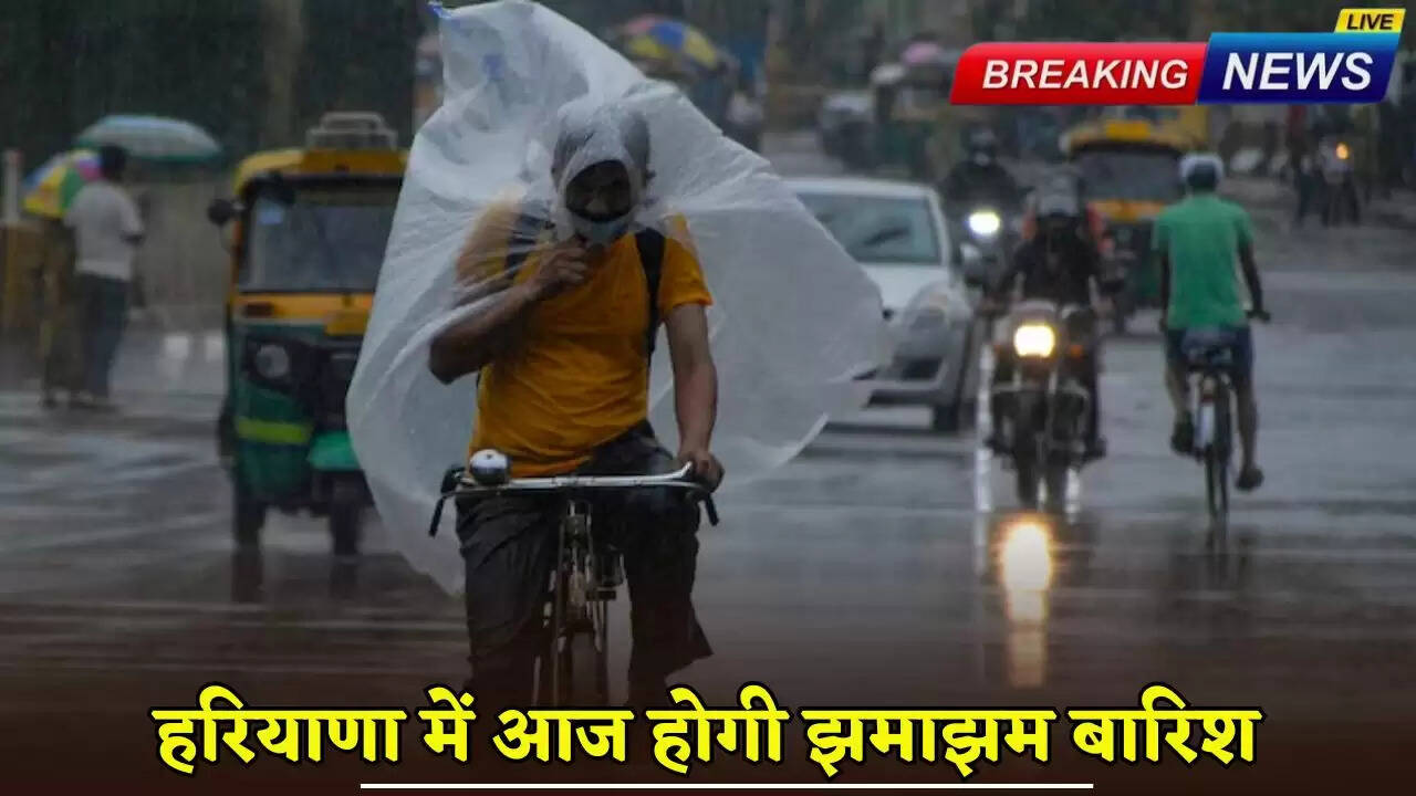 There will be heavy rain in Haryana today