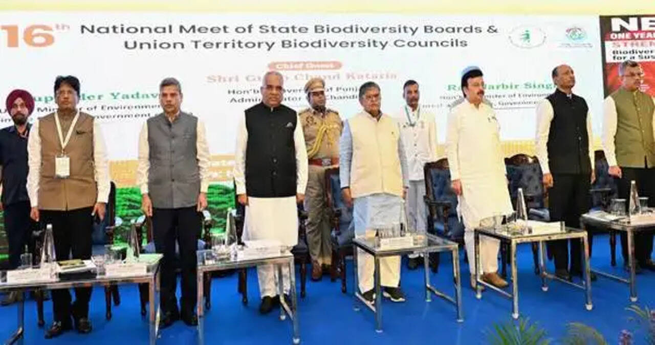 16th National Meet of State Biodiversity Boards and Union Territory Biodiversity Councils held at Chandigarh