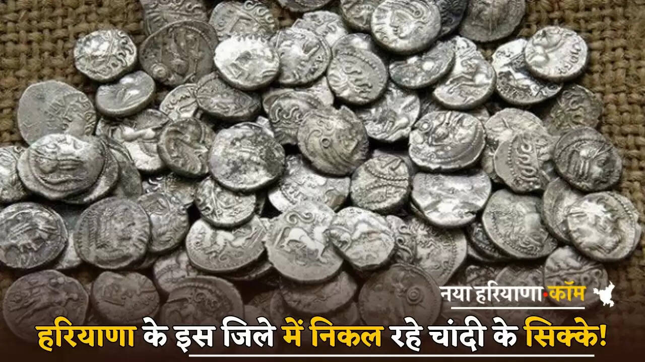 Silver coins are being found in this village of Haryana