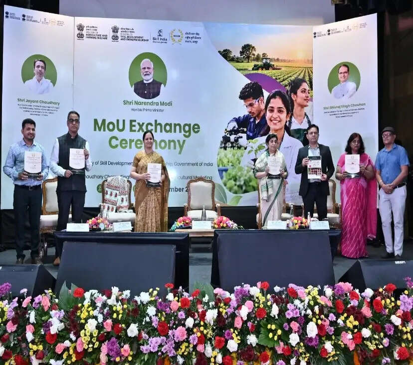 कृषि क्षेत्र में कौशल विकास को मिलेगा नया आयाम, CCS NIAM और MSDE के बीच हुआ MoU