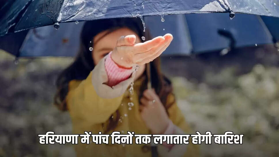 Haryana Weather Update: There will be continuous rain in Haryana for five days, Meteorological Department has released the latest update