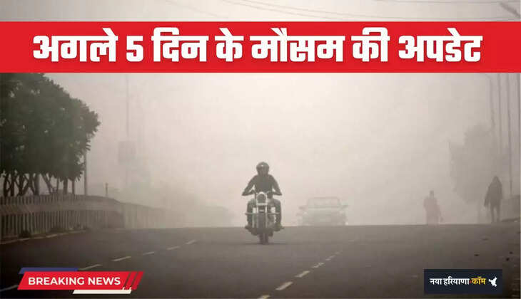 Haryana Weather: हरियाणा में आज से घने कोहरे का अलर्ट, देखें अगले 5 दिन के मौसम की अपडेट  
