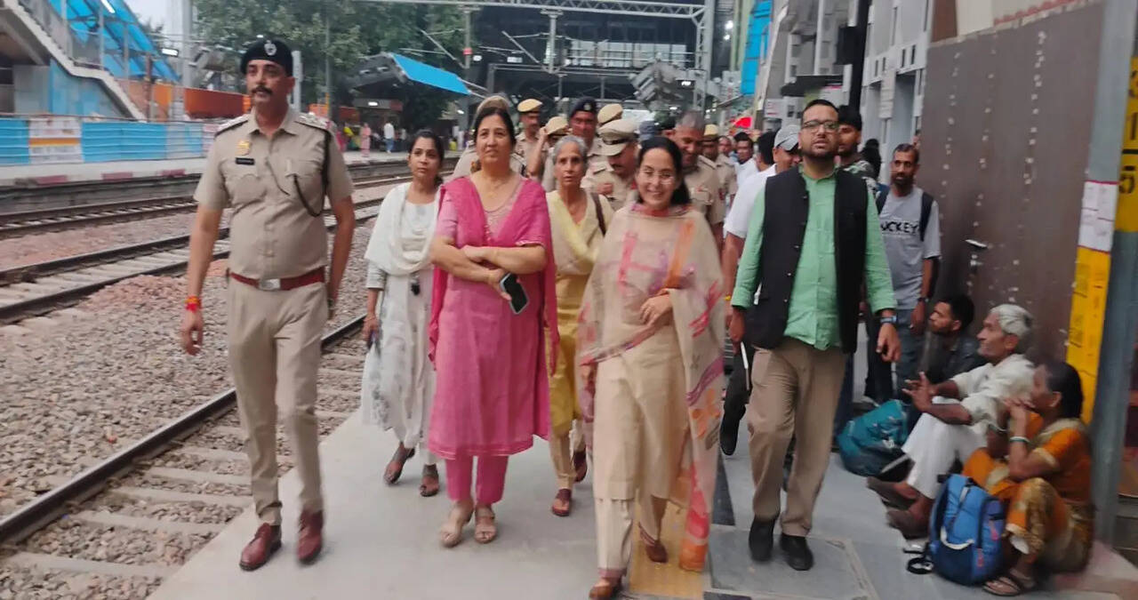 &nbsp;*गुरुग्राम दौरे के दूसरे दिन तृप्ति हरिपाल श्योराण ने स्कूल, रेलवे स्टेशन और भोंडसी जेल का किया दौरा*