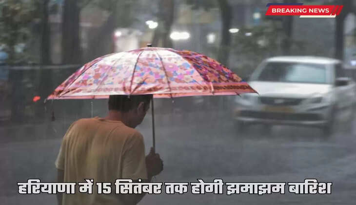 There will be heavy rain in Haryana till September 15