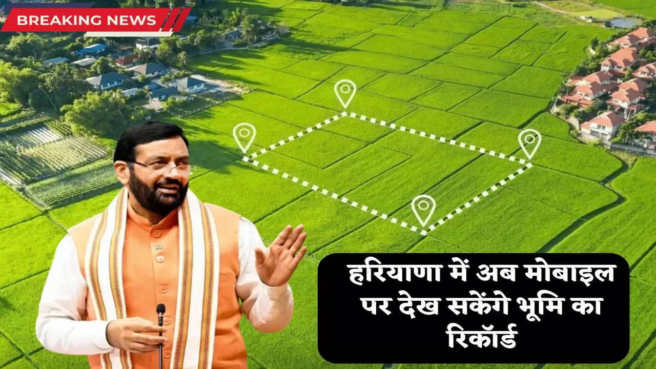  Haryana News: हरियाणा में अब मोबाइल पर देख सकेंगे भूमि का रिकॉर्ड, तहसीलों के चक्कर लगाने की नहीं पड़ेगी जरुरत, जानें कैसे ?&nbsp;