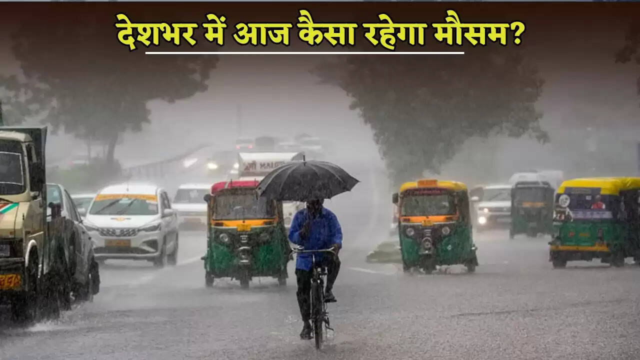 How will the weather be across the country today?