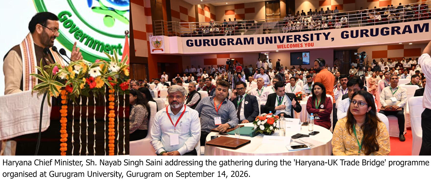 Haryana Sets One-Trillion-Dollar Contribution Target, CM Unveils Ambitious Economic Vision